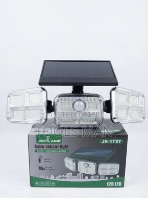 JSOTLAMP 120 LED Solar Motion Sensor Light