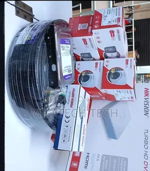 Hikvision 4 Channel CCTV Camera Complete Kit 1080p