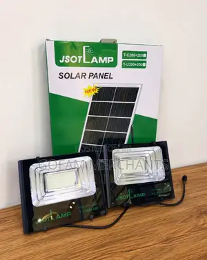 Jsot 200W+200W Double Solar Security Floodlight