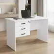 Clerical White Study Desk - 1 Meter - 5