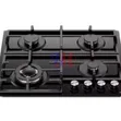 Hisense 60cm 4-Burner Gas Hob na Chinese Burner - 1