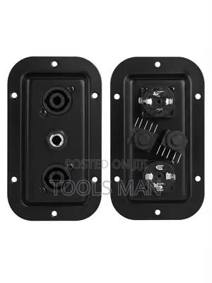 Speakon Jack Panel Chassis Connector Socket Plate
