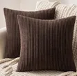 Pillow za Kutupa za Kifahari - Velvet/Linen - 45x45cm - 2