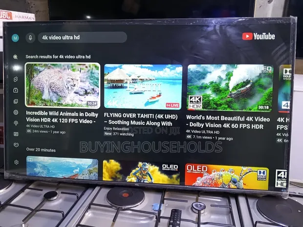 TCL 55" Frameless Google TV V6C - 1