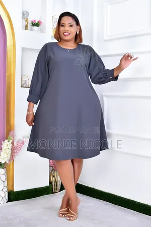ASOS Grey Shift Dress - Mama/Plus Size