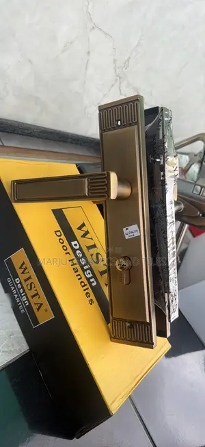 Wood and Steel Door Lock - Cylinder Type