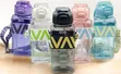 800ml Sports Water Bottle yenye Straw - 2