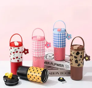 750ml Stainless Steel Tumbler with Silicone Handle