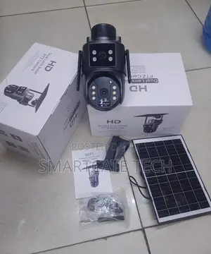 4MP Solar CCTV Camera with Dual Lens (UBox)