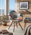 Kiti cha Kula cha Eames Kirefu - Brown - 1