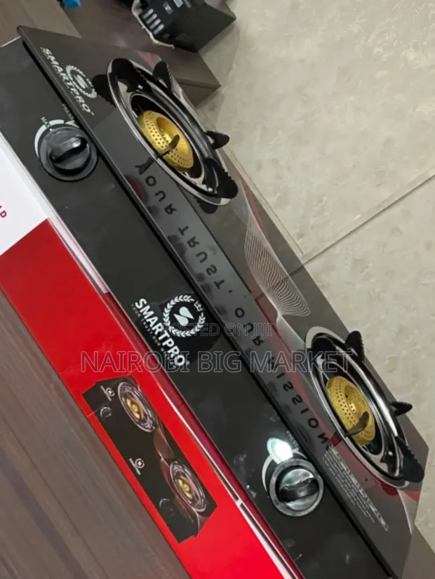 Smartpro 2 Burner Glass Top - 1