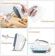 7-Speed Electric Hand Mixer with Detachable Beaters - HK - 4