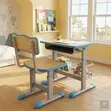 Adjustable Height Home Schooling Desk & Chair Set - 1