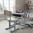 Adjustable Height Home Schooling Desk & Chair Set - 3