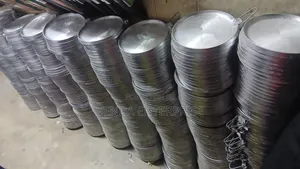Chapati Pan Nzito ya Stainless Steel