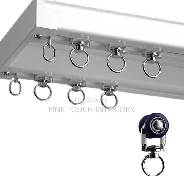 Premium Double Curtain Rails | Imara & Kidumu - 1