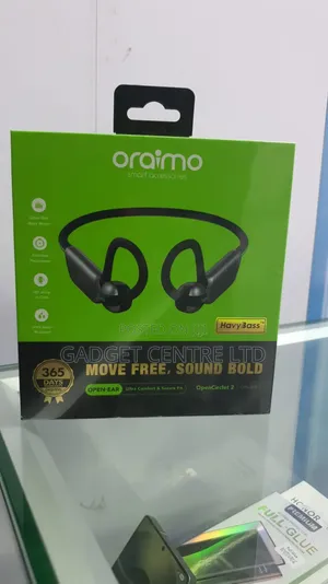 Oraimo Open Circlet 2 Wireless Earbuds - Nyeusi