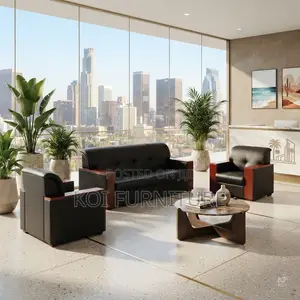 Executive 5-Seater Office Sofa Set