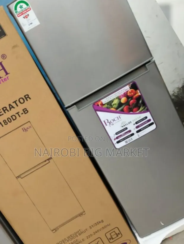 Roch 134L Fridge Mlango Mbili - Mpya Kabisa - 1