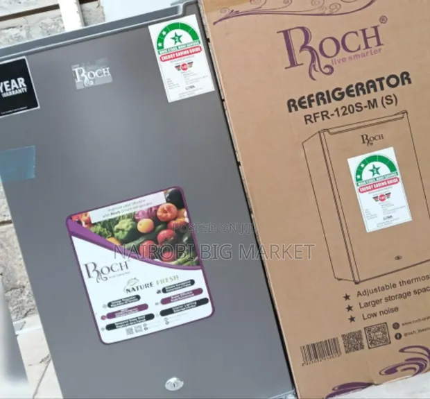 Roch 90L Fridge Mlango Mmoja - Mpya Kabisa - 1