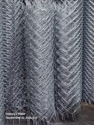 Military 7ft Chainlink Fence - 10 Gauge, 50x50 Mesh