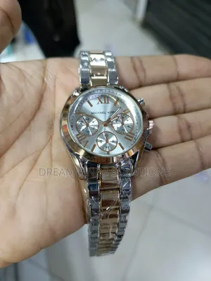 Michael Kors Watch ya Two-Tone Chronograph - Mpya Kabisa