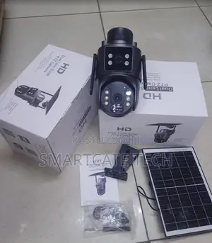 Kamera ya Solar ya Ufuatiliaji ya 4G Dual Lens 4MP