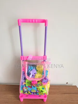 Seti ya Mizingo ya Kujenga ya Vipande 42 na Trolley