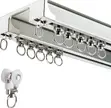 Heavy Duty Double Curtain Rails | Quality Finish - 1