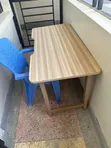 Study Table with Free Plastic Seat - 1