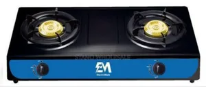 Eletromate 2-Burner Stainless Steel Gas Cooker