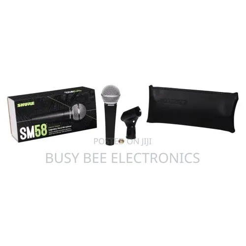 Shure SM58 Cardioid Dynamic Vocal Microphone - 1