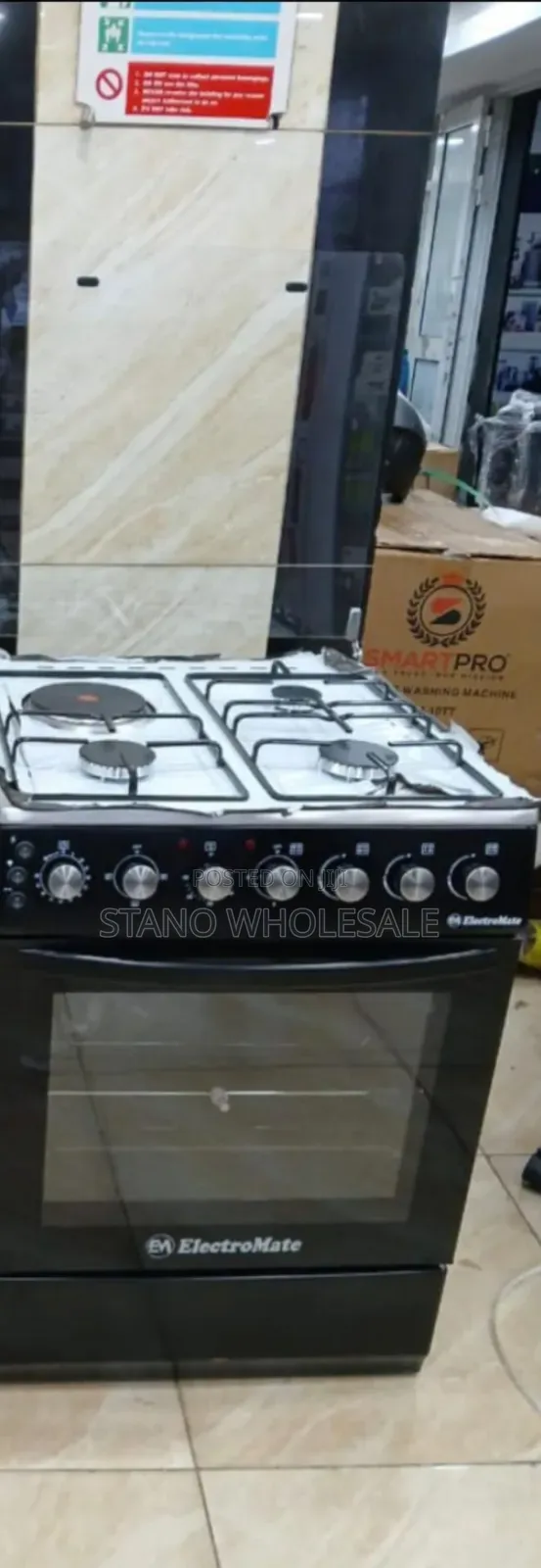 Electromate 50x55 Standing Gas Cooker - 1