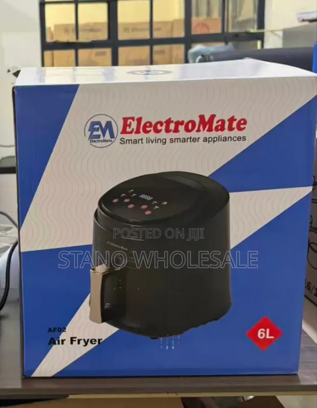 Electromate Digital Air Fryer - Mpya Kabisa - 1