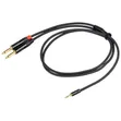 Proel CHLP170LU5 5m 3.5mm Stereo hadi 2x 6.3mm Mono Cable - 2