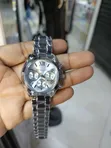 Michael Kors Saa ya Silver Chronograph - 1
