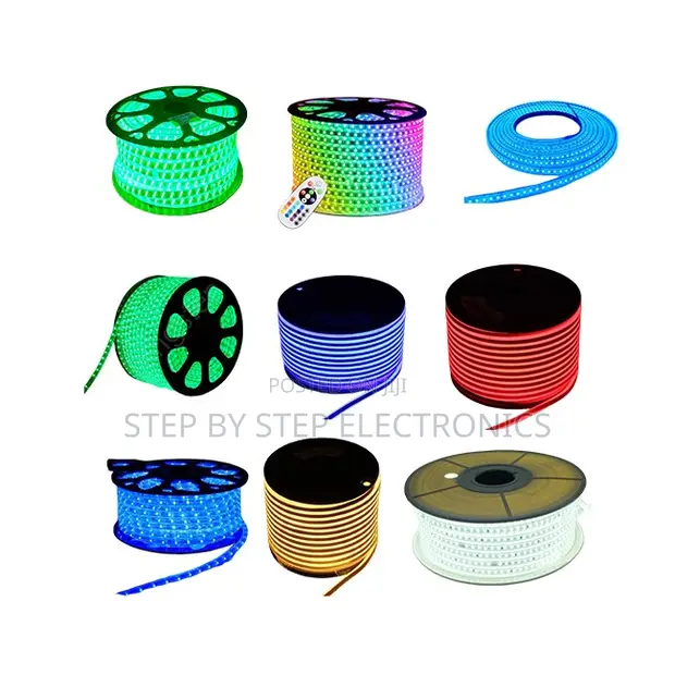 Easy Install Flexible Bright LED Snake Lights Strip Lights - 1
