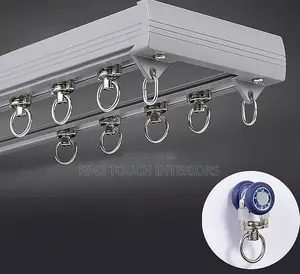 Double Curtain Rails za Ubora wa Juu