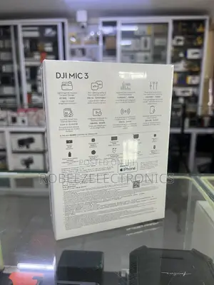 DJI Mic 3 Mfumo wa Maikrofoni Isiyo na Waya kwa Watu 2