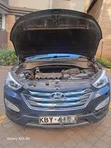 Hyundai Santa Fe 2014 Blue - 2