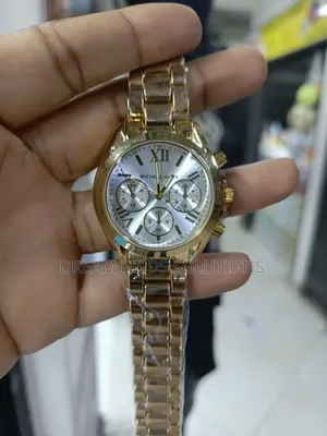 Michael Kors Chronograph Watch - Gold Tone