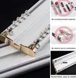 Double Curtain Rails for Bedrooms & Living Rooms - 1