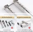Double Curtain Rails for Bedrooms & Living Rooms - 2