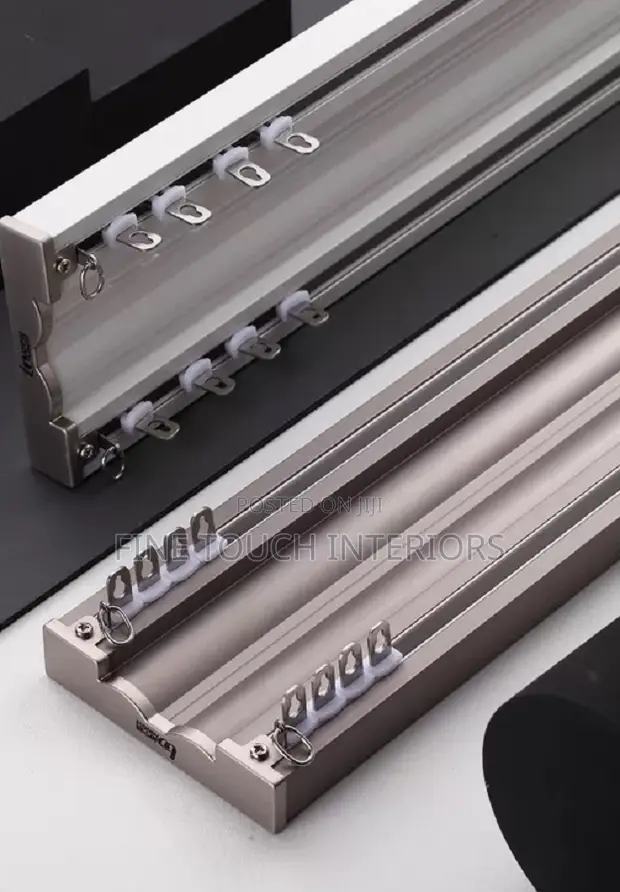 Double Curtain Rails for Offices | Quality Fittings - 1