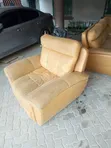 Sofas za Recliner Zilizotumika - Seating 7, Kitambaa Cha Kahawia - 1