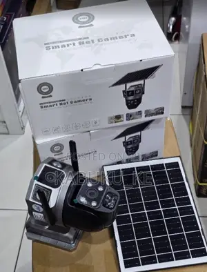 Kamera ya Usalama ya 4G Solar PTZ yenye Dual Lens & Two-Way Audio