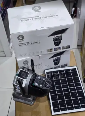 Kamera ya V380Pro Dual Lens 4G Solar CCTV