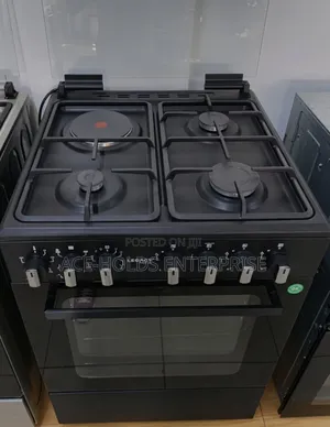 Legacy 60x60 Cooker Mpya 3+1 na Grill ya Cast Iron, Jet Valve & Turbo Fan