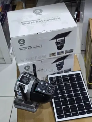 Kamera ya Solar ya V380Pro ya Simcard yenye Dual Lens, Video & Audio