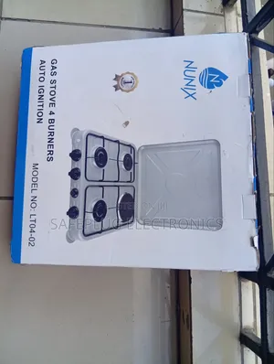 Nunix 4-Burner Gas Stove na Auto Ignition